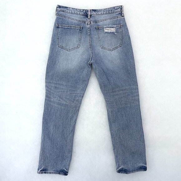 PacSun Women's Mom Jeans High Rise Button Fly Distressed size 25 length 25" - Picture 3 of 9